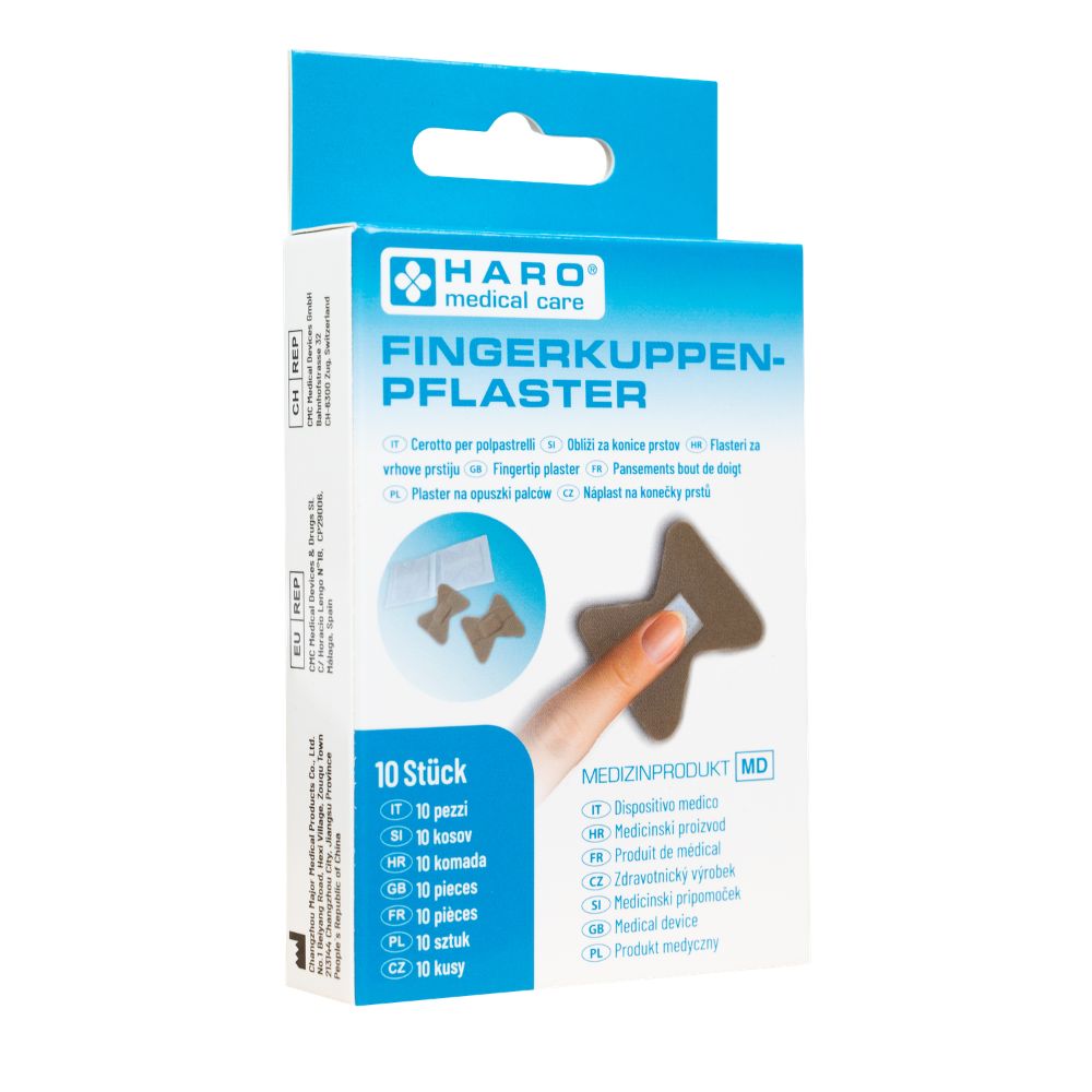 Haro Fingerkuppenpflaster aus Textil · 10 Stück – Bild 3