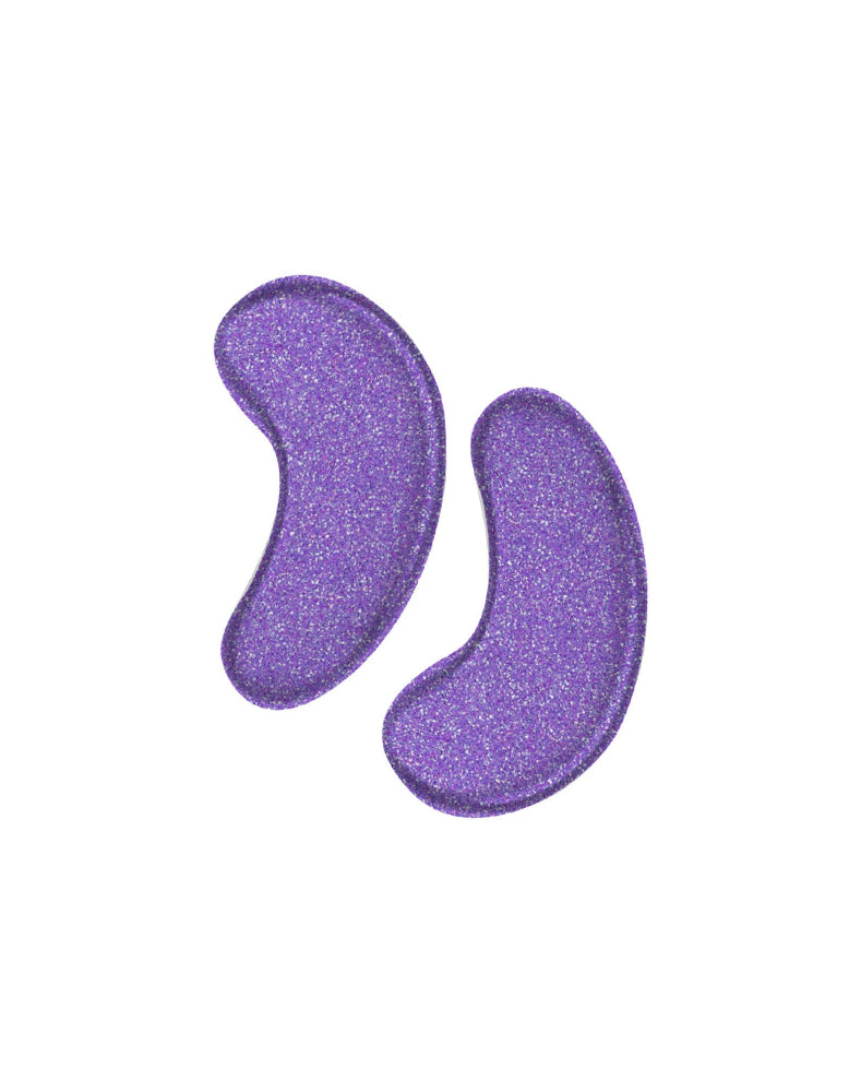 IDC Institute Glitter Augenpads · Violett – Bild 2