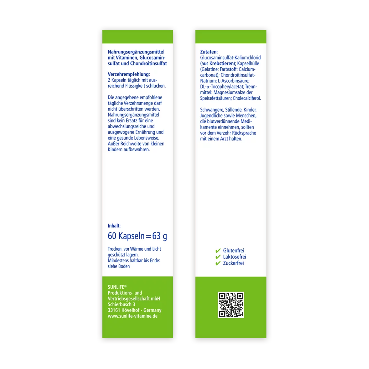 Sunlife Glucosamin 1200 Aktiv Plus – Bild 3