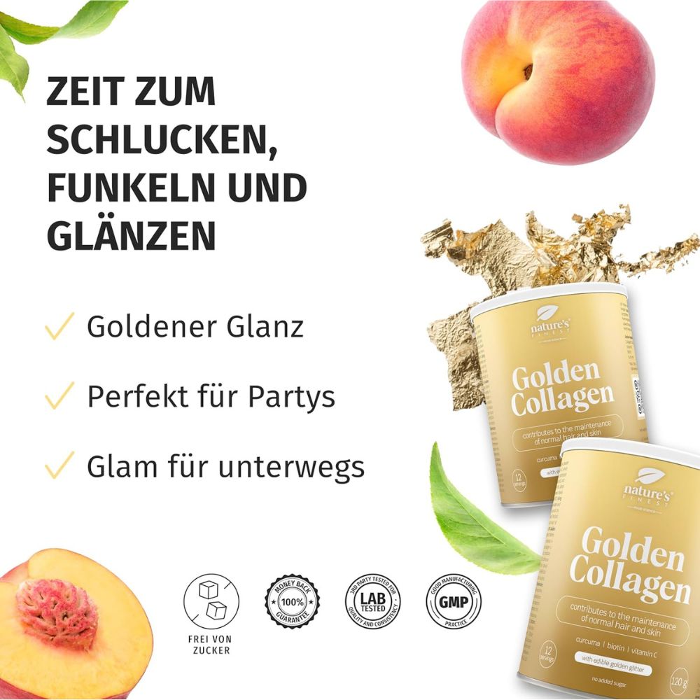 Nature's Finest Golden Collagen für Haut, Haare und Nägel – Bild 5