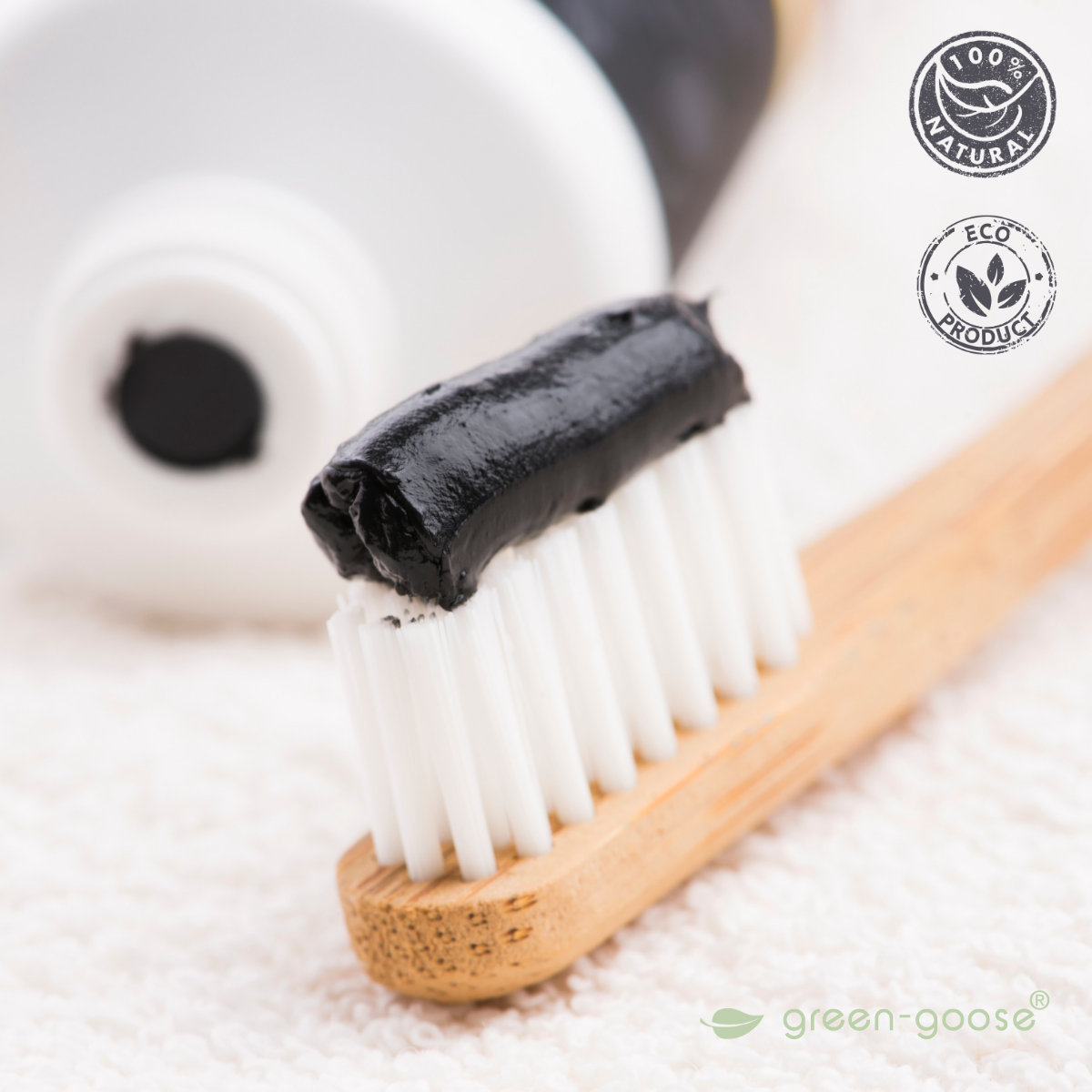 green-goose Premium Sensitiv Aktivekohle Zahnpasta – Bild 4