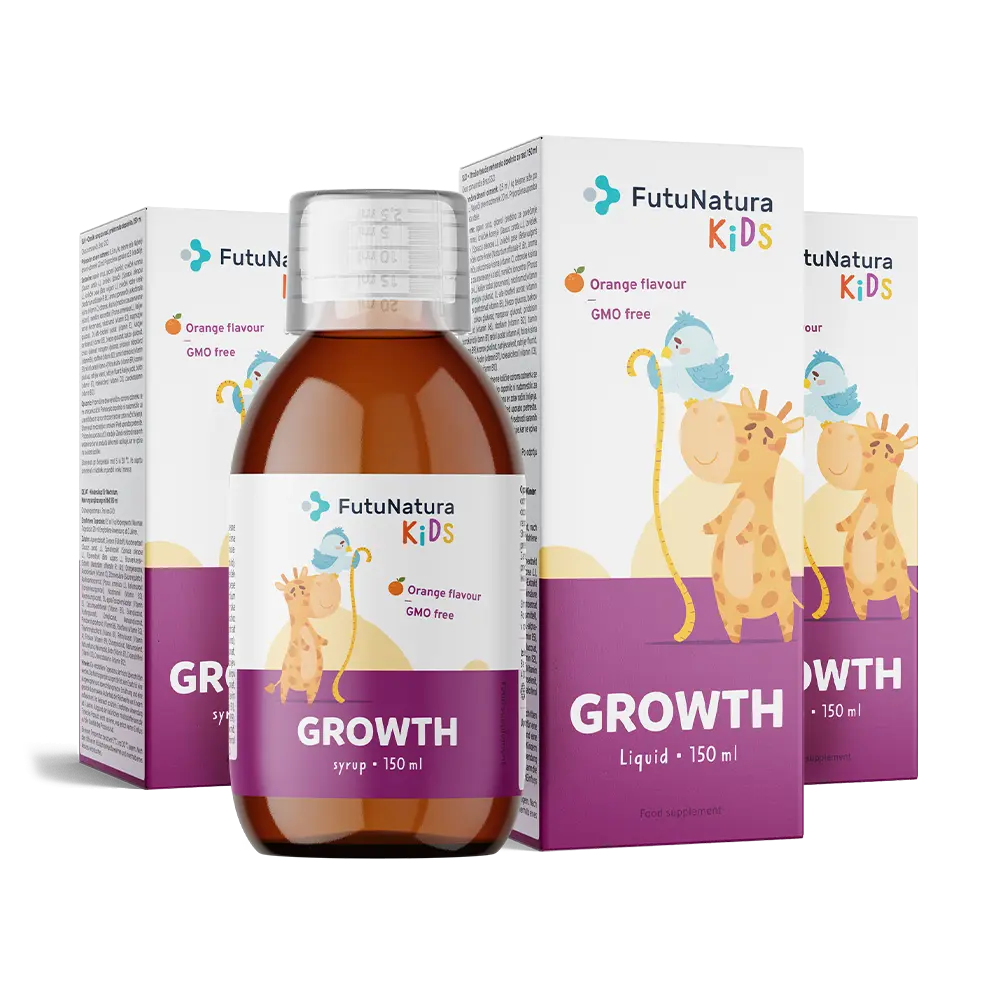 FutuNatura Growth · Flüssige Nahrungsergänzung für Kinder in der Wachstumsphase – Bild 4