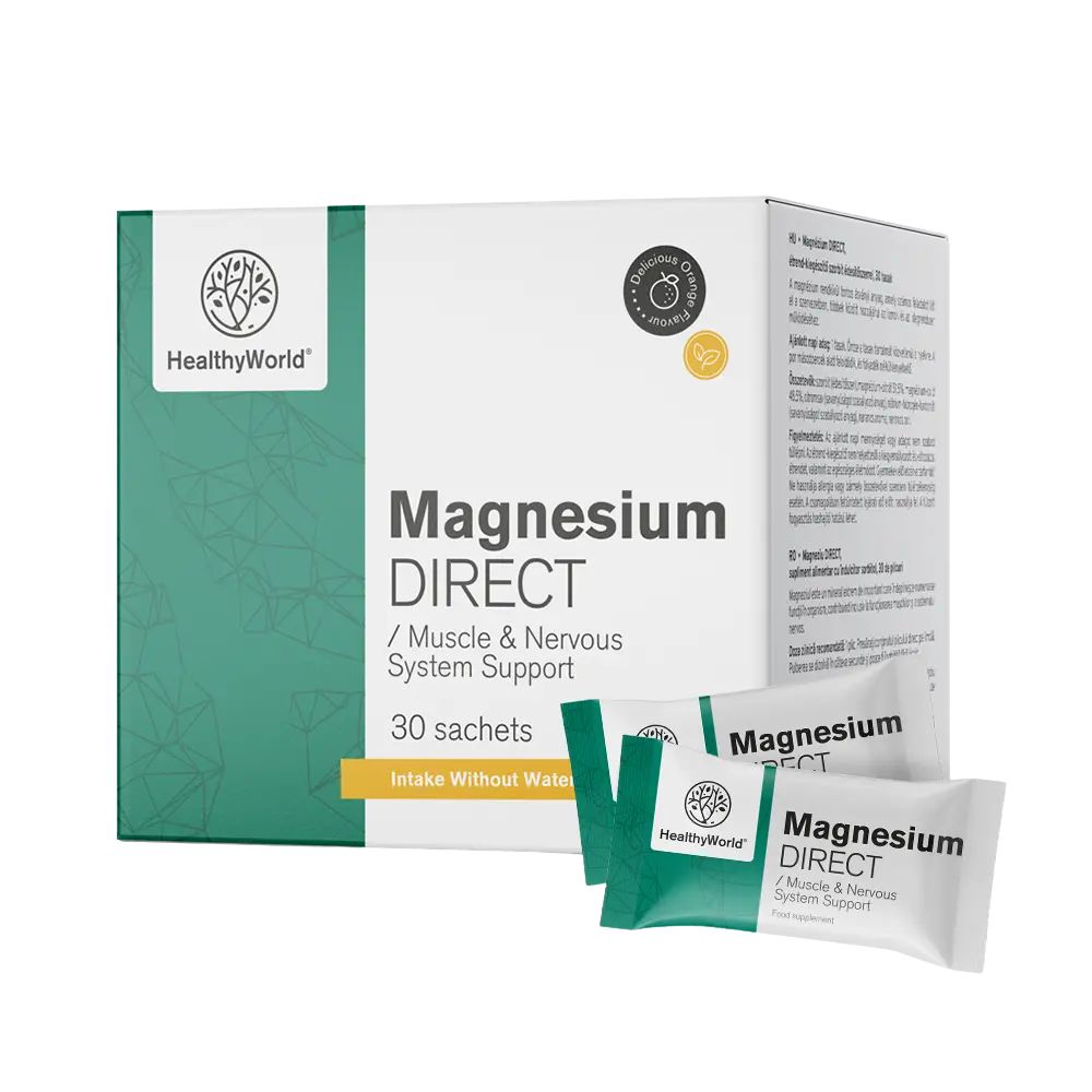 HealthyWorld Magnesium DIRECT 400 mg · 30 Beutel