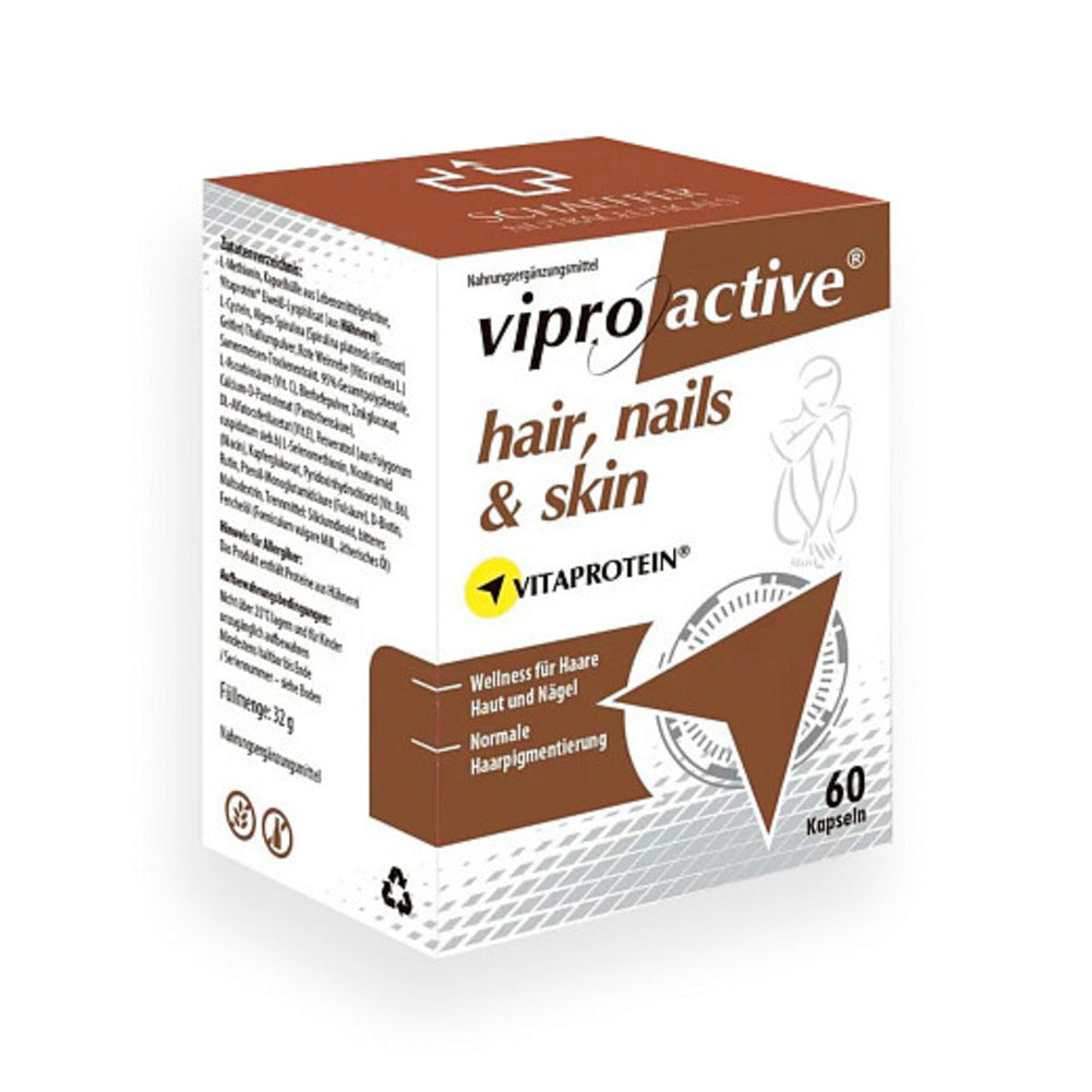 Viproactive Hair, Nails & Skin für gesundes Haar, starke Nägel & strahlende Haut