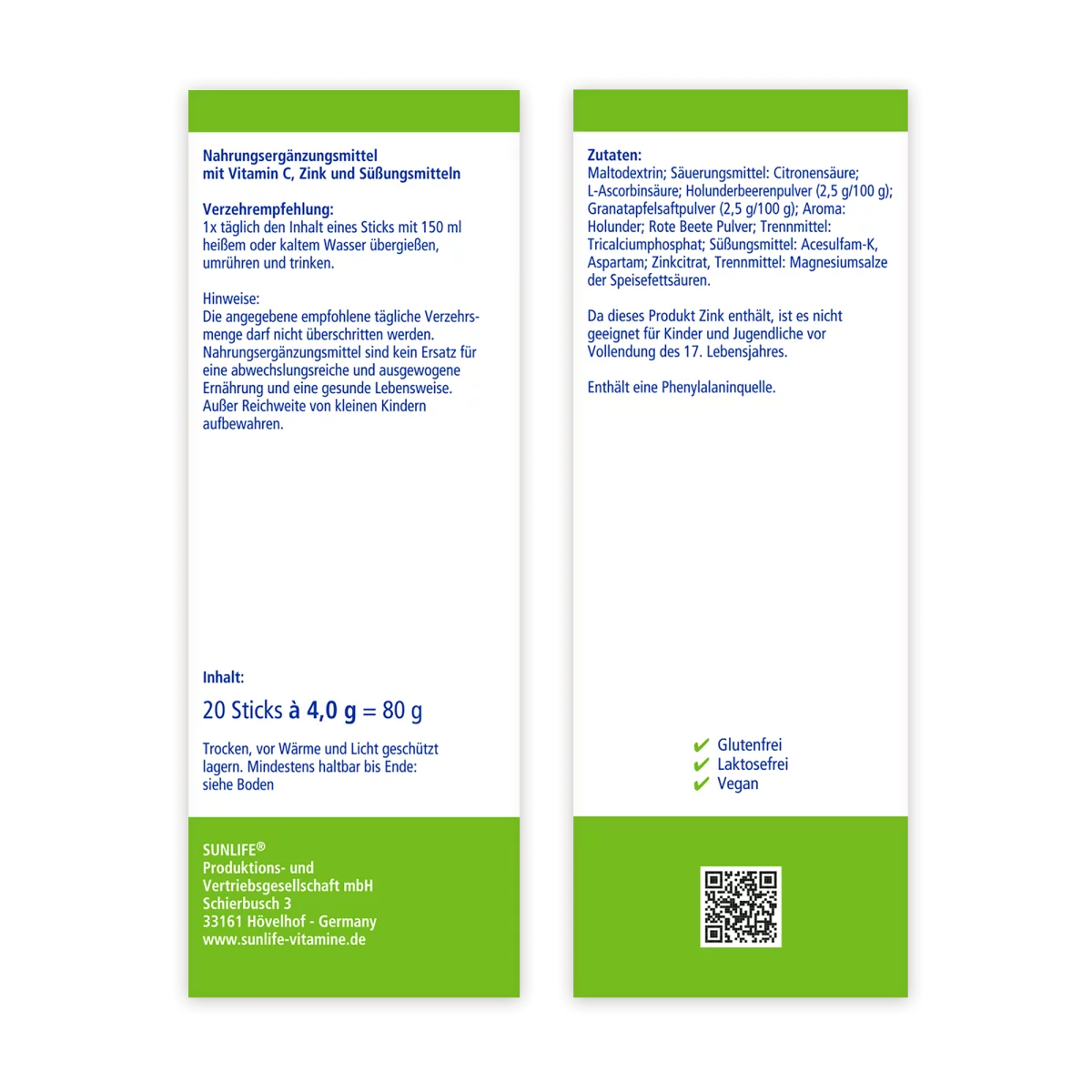 Sunlife Heißer Holunder mit Vitamin C + Zink – Bild 6