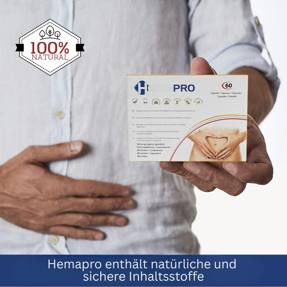 500Cosmetics Hemapro Pills zur Hämorrhoiden Vorbeugung · 60 Kapseln – Bild 2