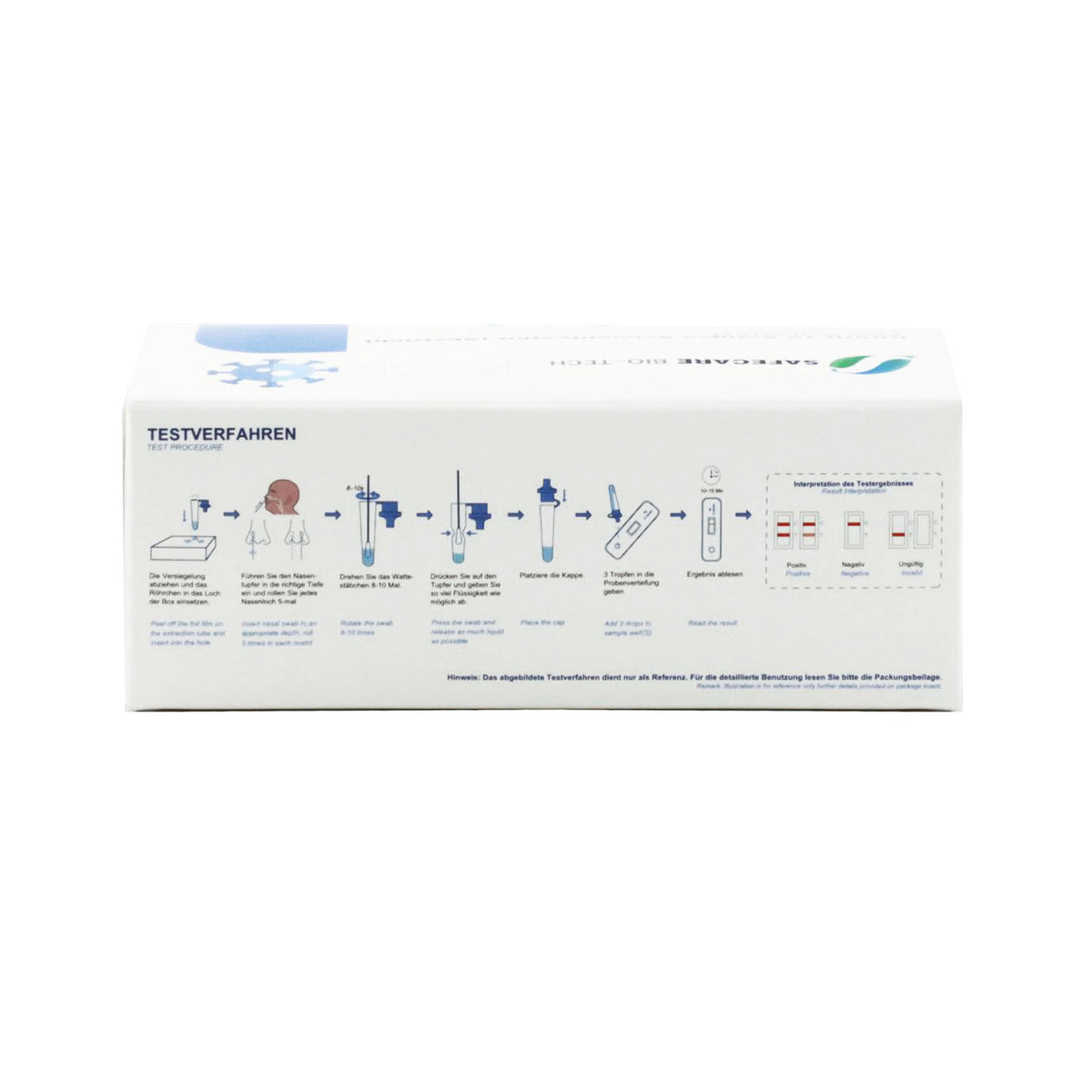 Safecare | Covid-19 Laien-Schnelltest – 5er Box - Apotheken Bestseller!