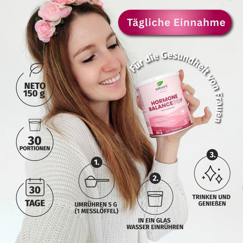 Nature's Finest Hormone Balance PRO für hormonelle Gleichgewicht – Bild 5