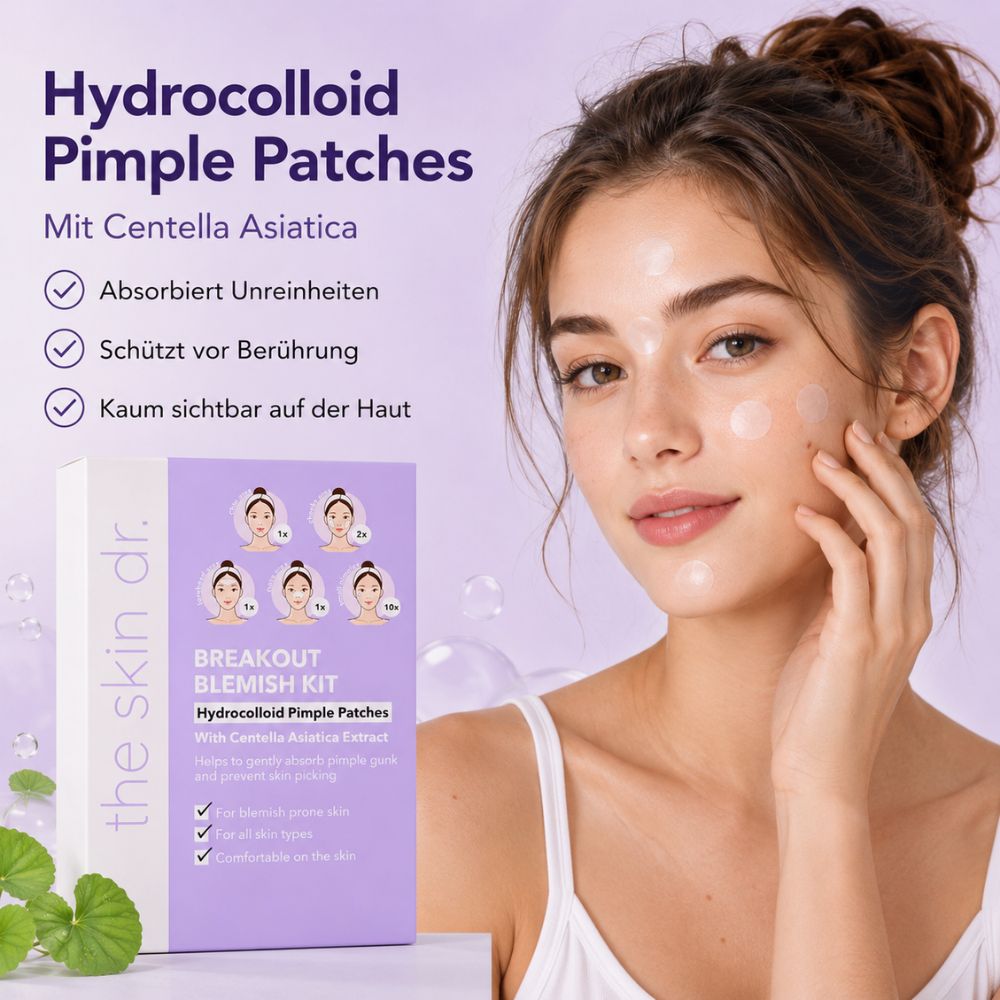NEU: The Skin Dr. Premium Gesichts-Patches mit Centella XL Aktionsset – Bild 2