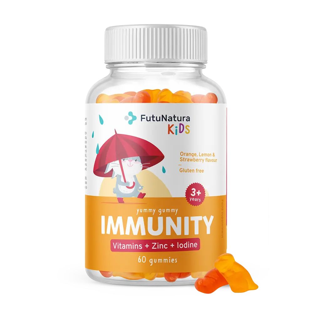 FutuNatura Immunity · Gummies für Kinder für Immunsystem · 60 Stück
