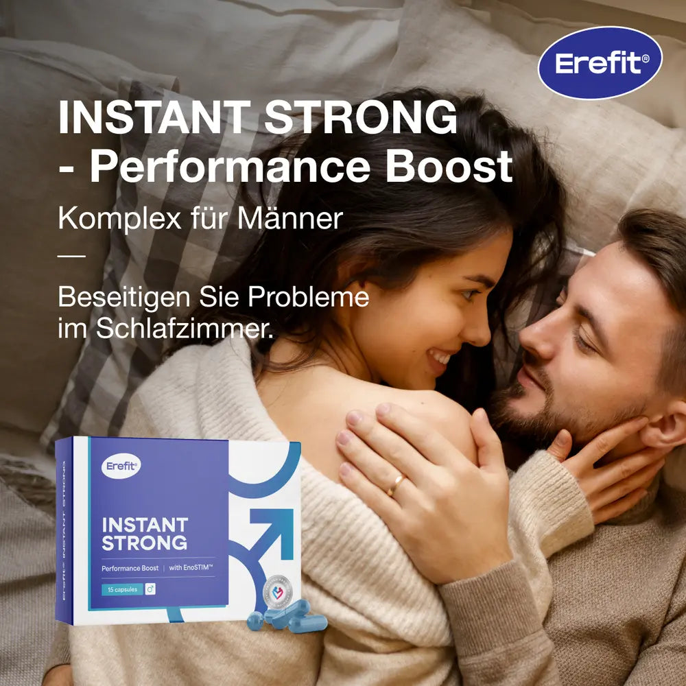 Erefit INSTANT STRONG · Performance Boost, Komplex für Männer · 15 Kapseln – Bild 2