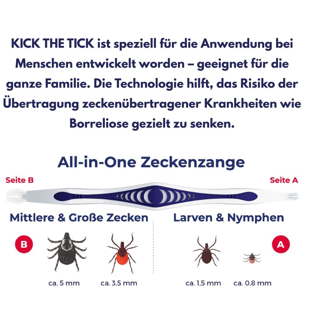Novokill Recotin Kick the Tick Zeckenentferner Set · Vereisungsspray & Zeckenzange – Bild 4