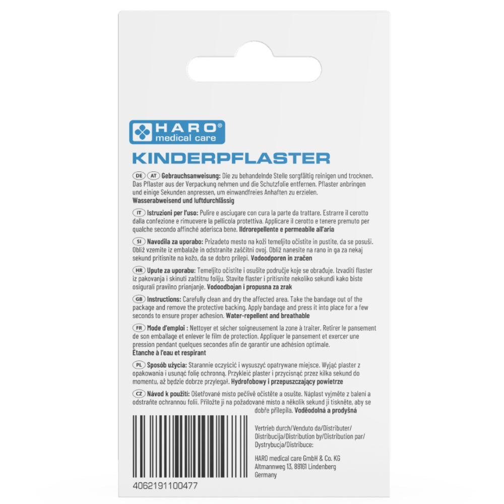 Haro Kinderpflaster mit Tiermotive · Ideal für empfindliche Kinderhaut – Bild 4