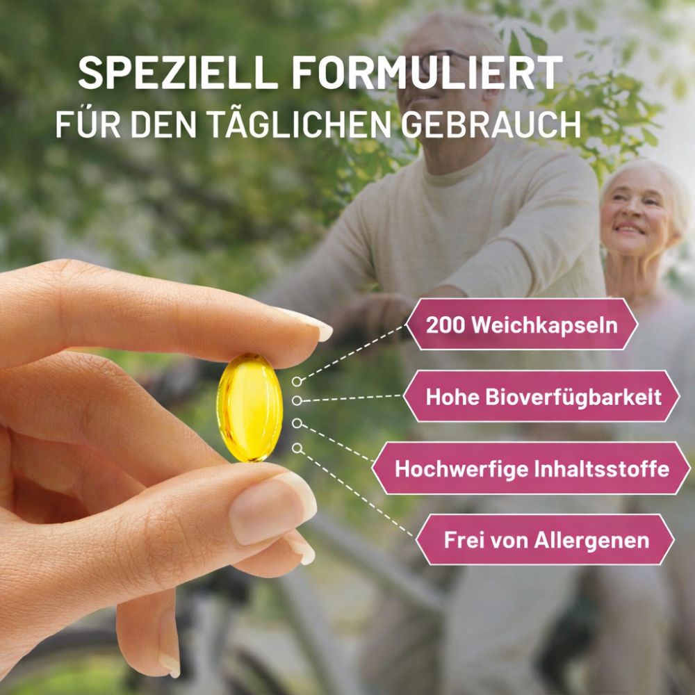Prowise Healthcare Hochwertige geruchlose Knoblauchkapseln 45.000 mg · 200 Weichkapseln – Bild 4
