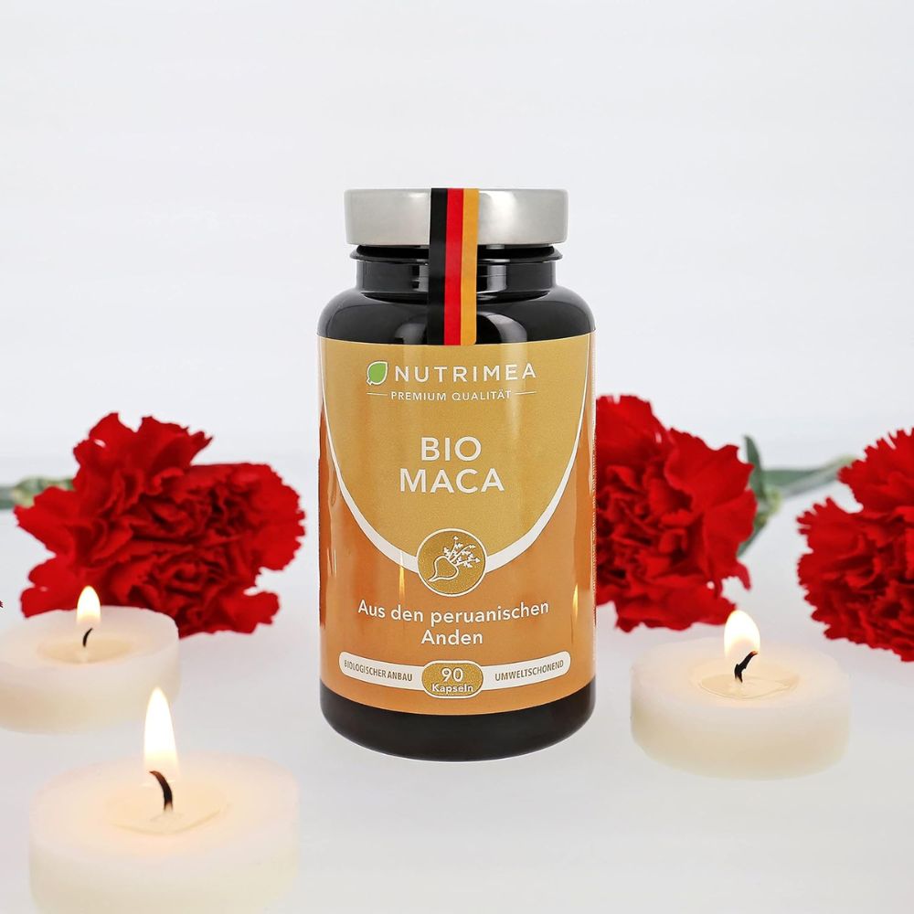 Nutrimea Bio Maca ein echter Energie-Booster · 90 Kapseln – Bild 3
