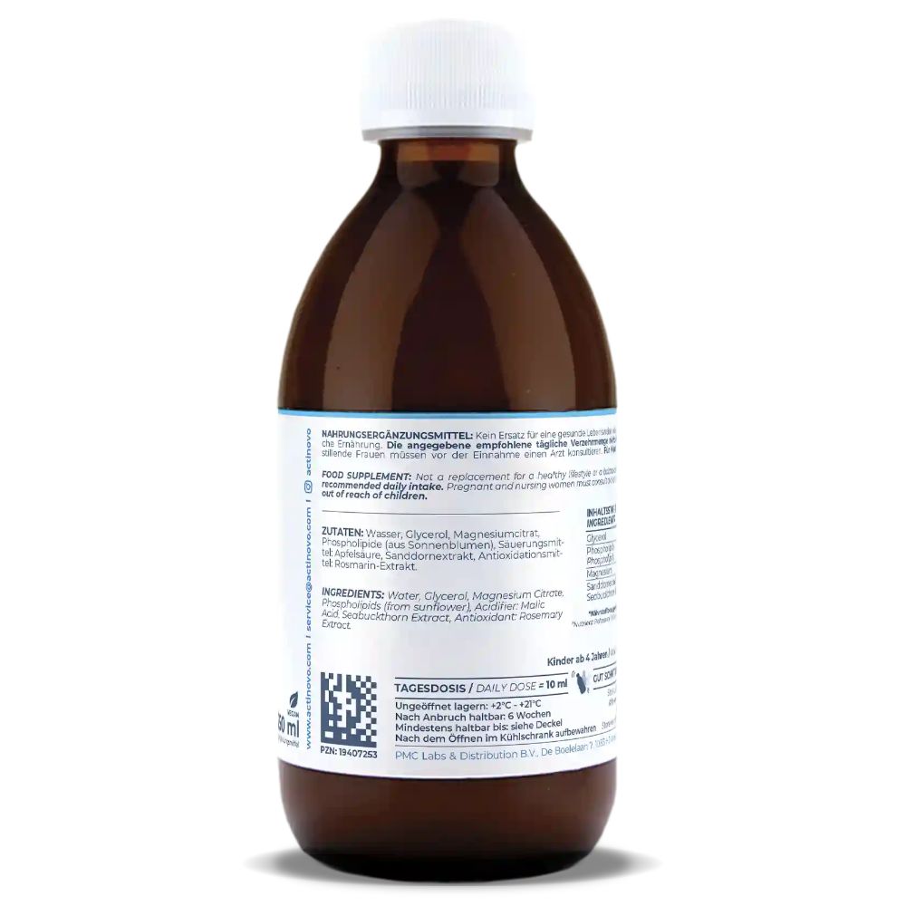 ActiNovo | Magnesium Liposomal 200mg - 250ml