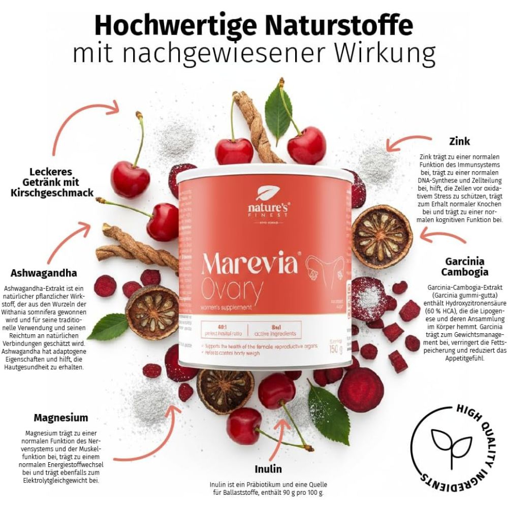 Nature's Finest | Marevia Ovary – Sanfte Hormonbalance für Frauen