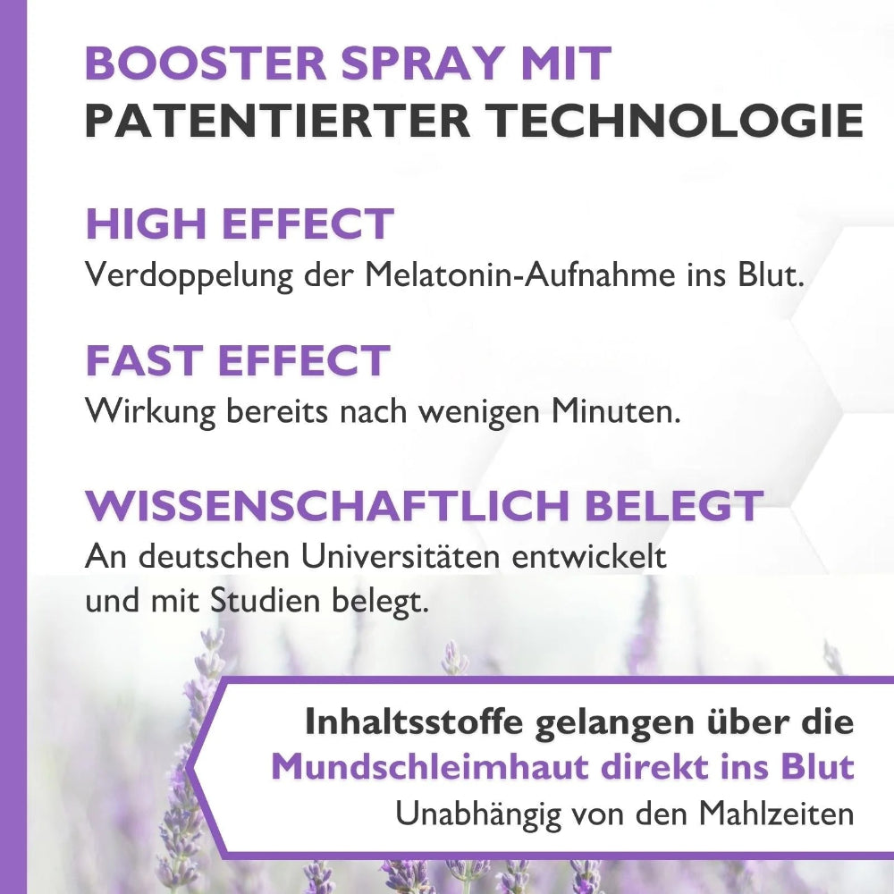 Code Vital Melatonin · Lavendel- Baldrian Relax Spray · Für erholsamen SCHLAF – Bild 5