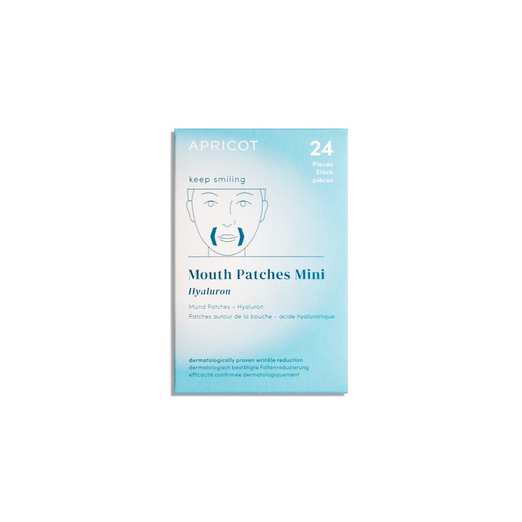 APRICOT I Mund Patches mit Hyaluron I 24 St MINI PACK