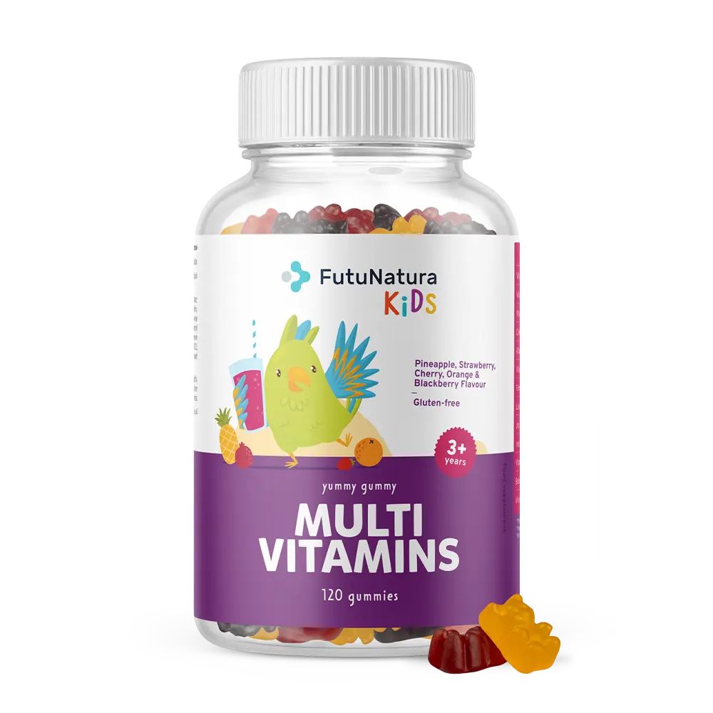 FutuNatura Multi Vitamins · Gummies für Kinder für die Rundumversorgung des Körpers