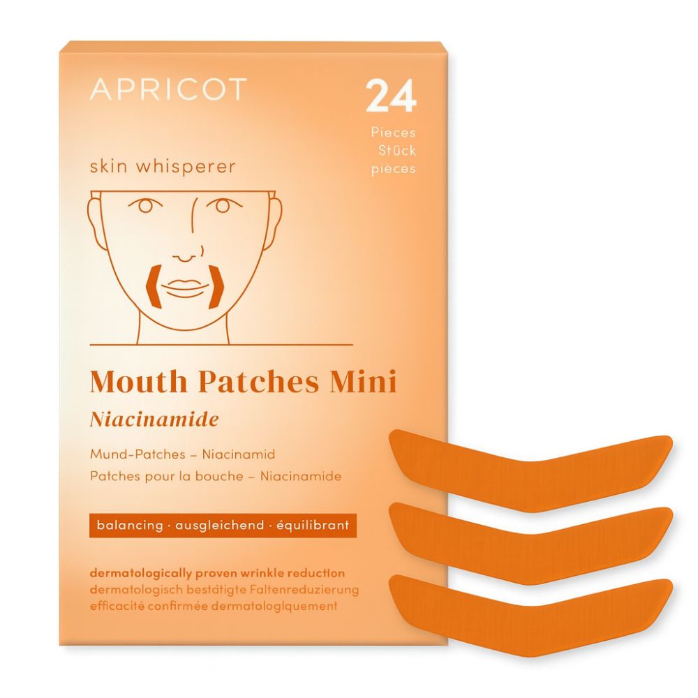 APRICOT Mund Patches mit Niacinamid · 24 Stück Minipack
