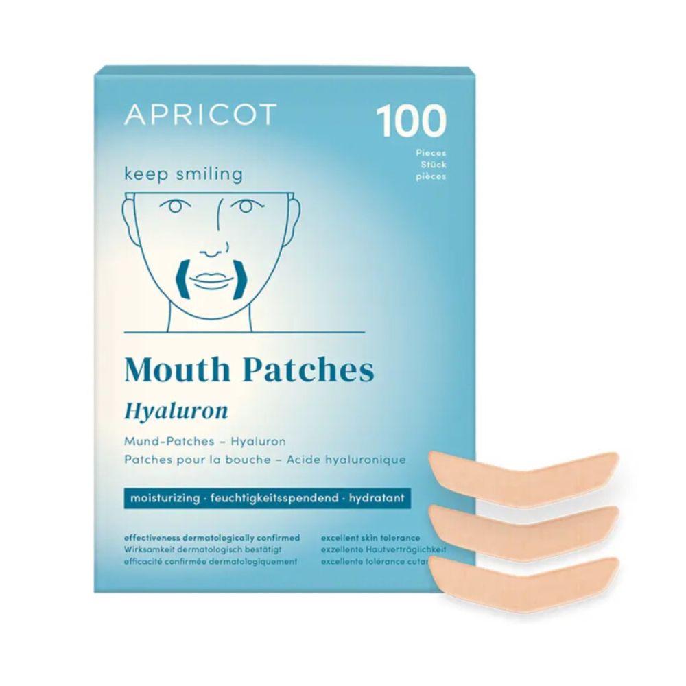 Apricot Mundfalten Pads "keep smiling" mit Hyaluron · 100 Stück · NEU