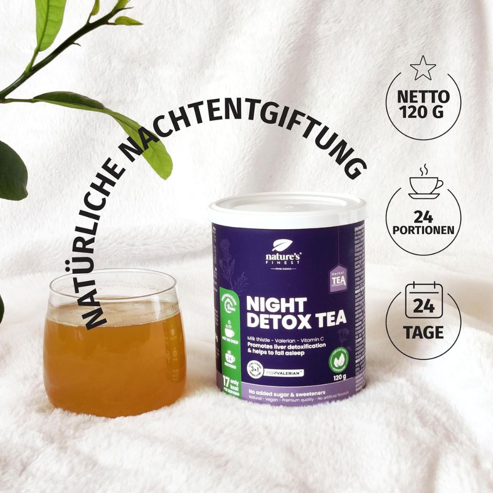 Nature's Finest Night Detox-Tee zur nächtlichen Entgiftung & Regeneration · 120g – Bild 3