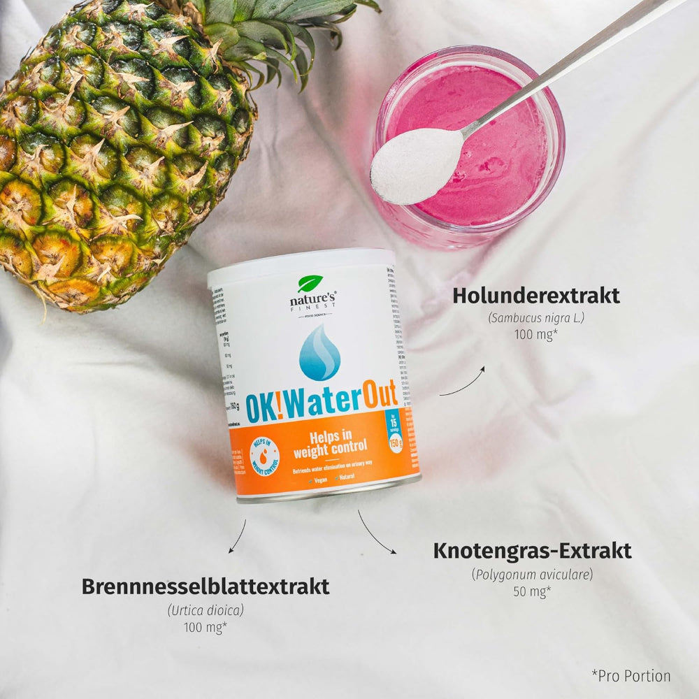 Nature's Finest OK!WaterOut für Entwässerung gegen Blähungen – Bild 6