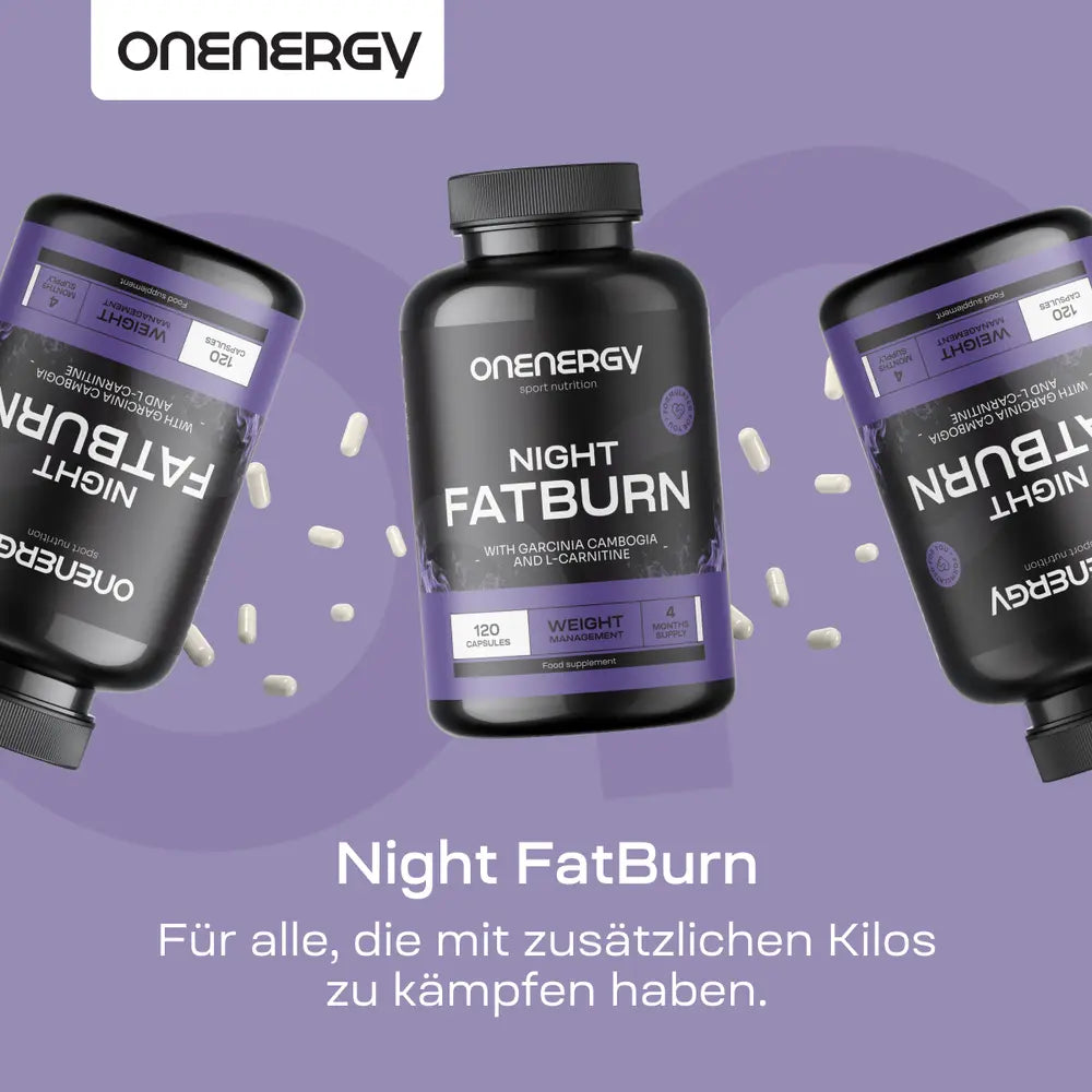 OnEnergy Night FatBurn um den Appetit zu reduzieren · 120 Kapseln – Bild 5