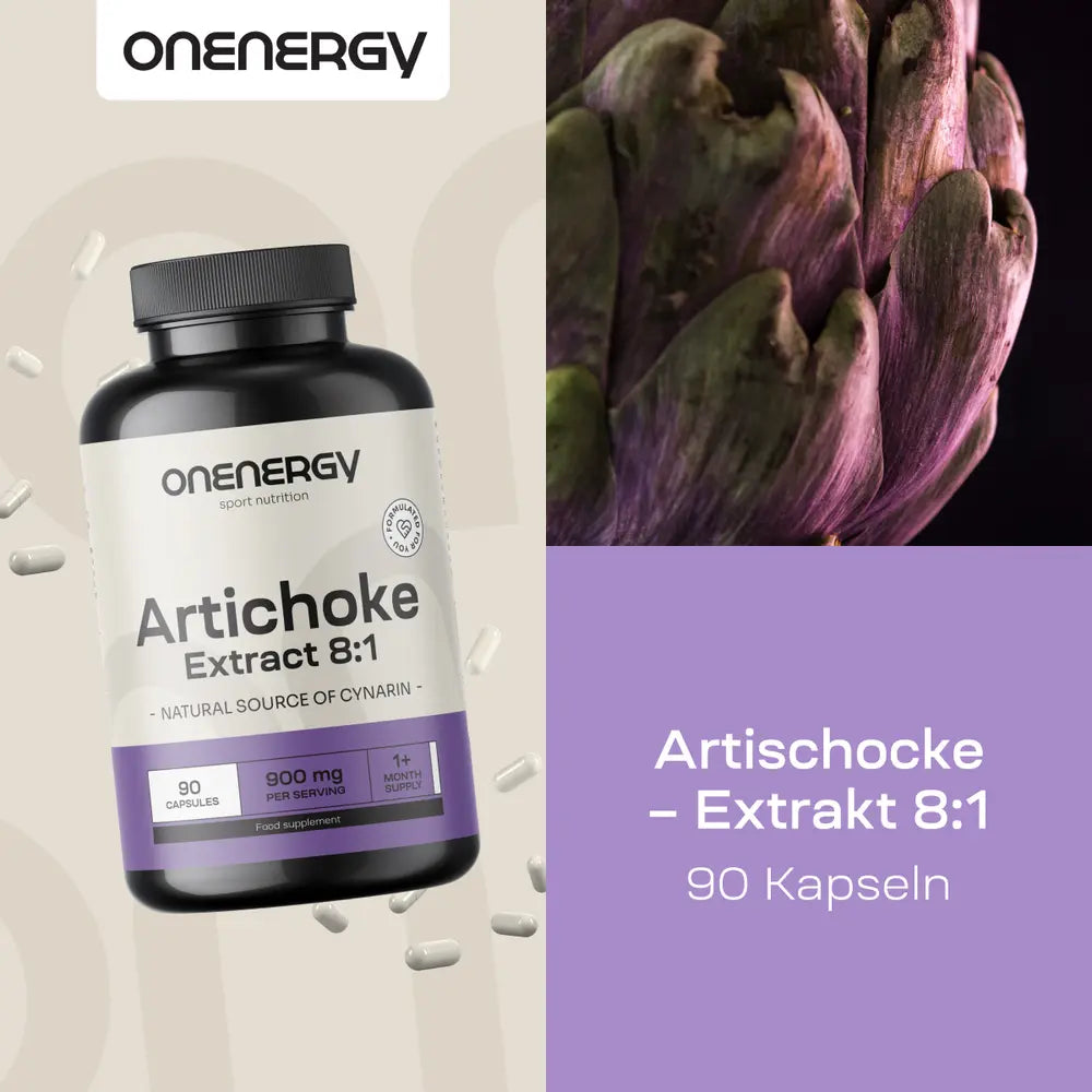 OnEnergy Artischocke · Extrakt 8:1 · 90 Kapseln – Bild 4
