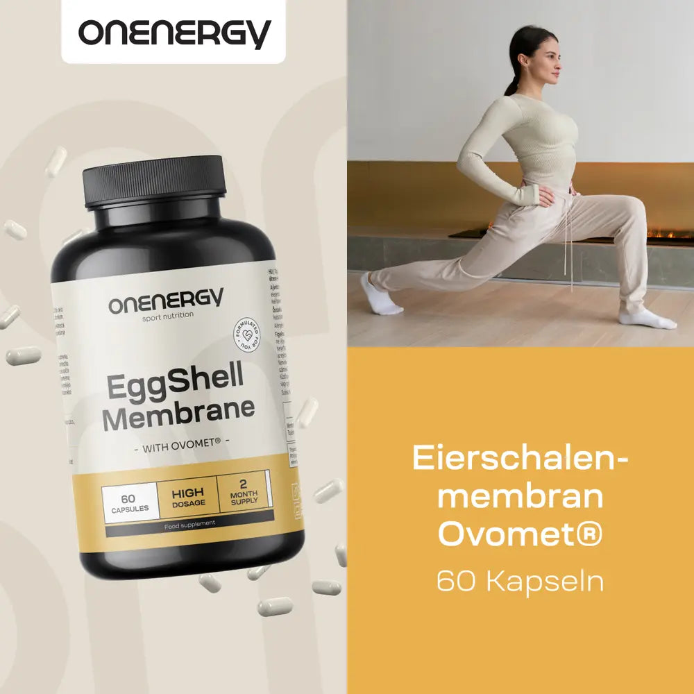 OnEnergy Eierschalenmembran Ovomet® für einen aktiven Alltag · 60 Kapseln – Bild 4