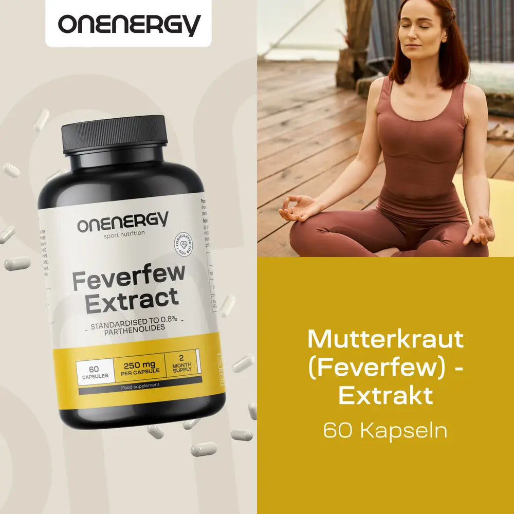 OnEnergy Mutterkraut (Feverfew) · Extrakt · 60 Kapseln – Bild 4