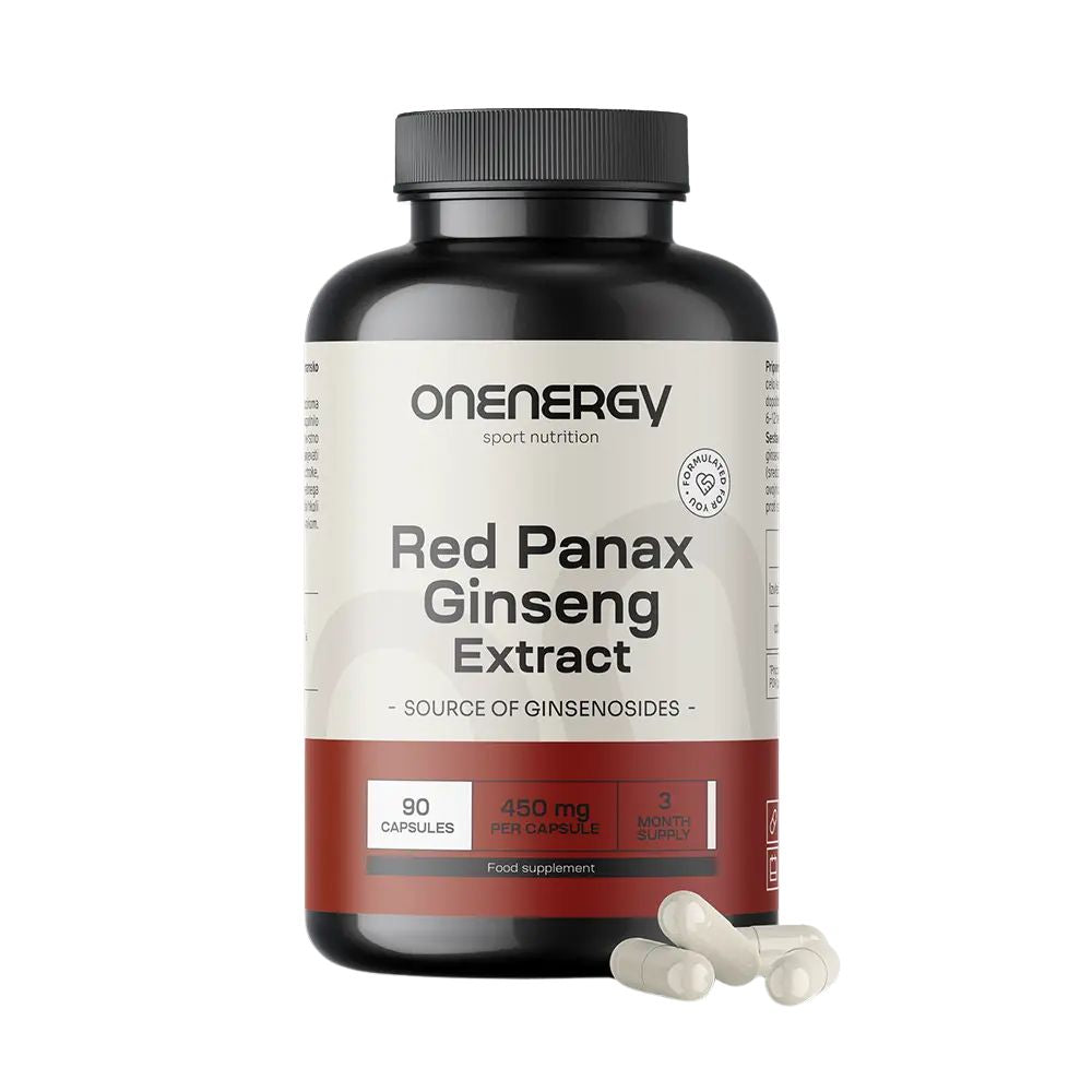 OnEnergy Roter Ginseng (Red Panax Ginseng) · Extrakt · 90 Kapseln