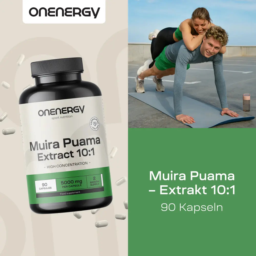 OnEnergy Muira Puama · Extrakt 10:1 · 90 Kapseln – Bild 4