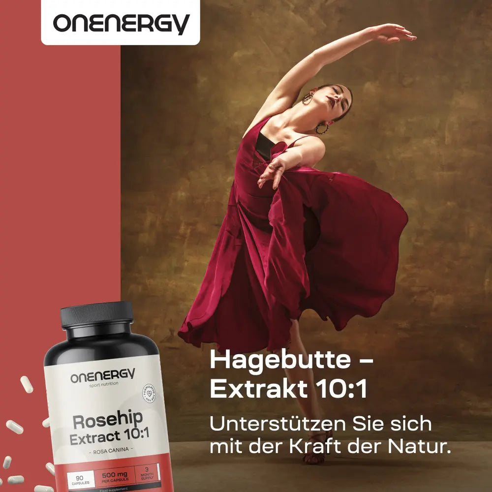 OnEnergy Hagebutte · Extrakt 10:1 · 90 Kapseln – Bild 2