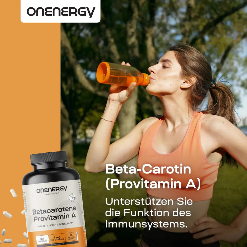 OnEnergy Beta-Carotin (Provitamin A) · 60 Kapseln – Bild 2