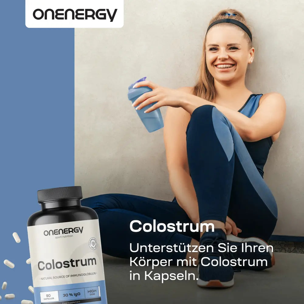 OnEnergy Colostrum 30 % IgG · 90 Kapseln – Bild 2