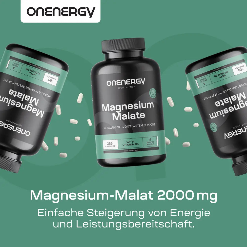 OnEnergy Magnesium-Malat 2000 mg · 365 Kapseln – Bild 5