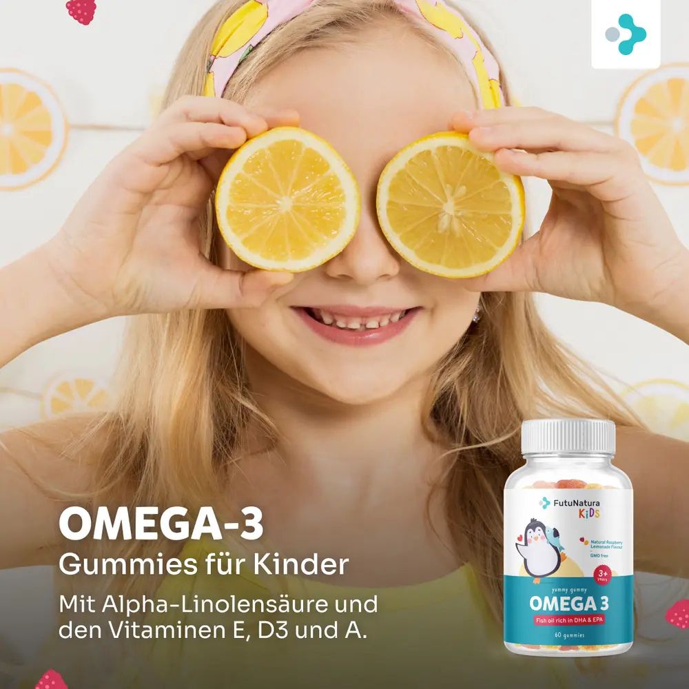 FutuNatura KIDS Bienchen Set (150 Gummibärchen) Omega 3 · Royal · Vitamin C – Bild 3