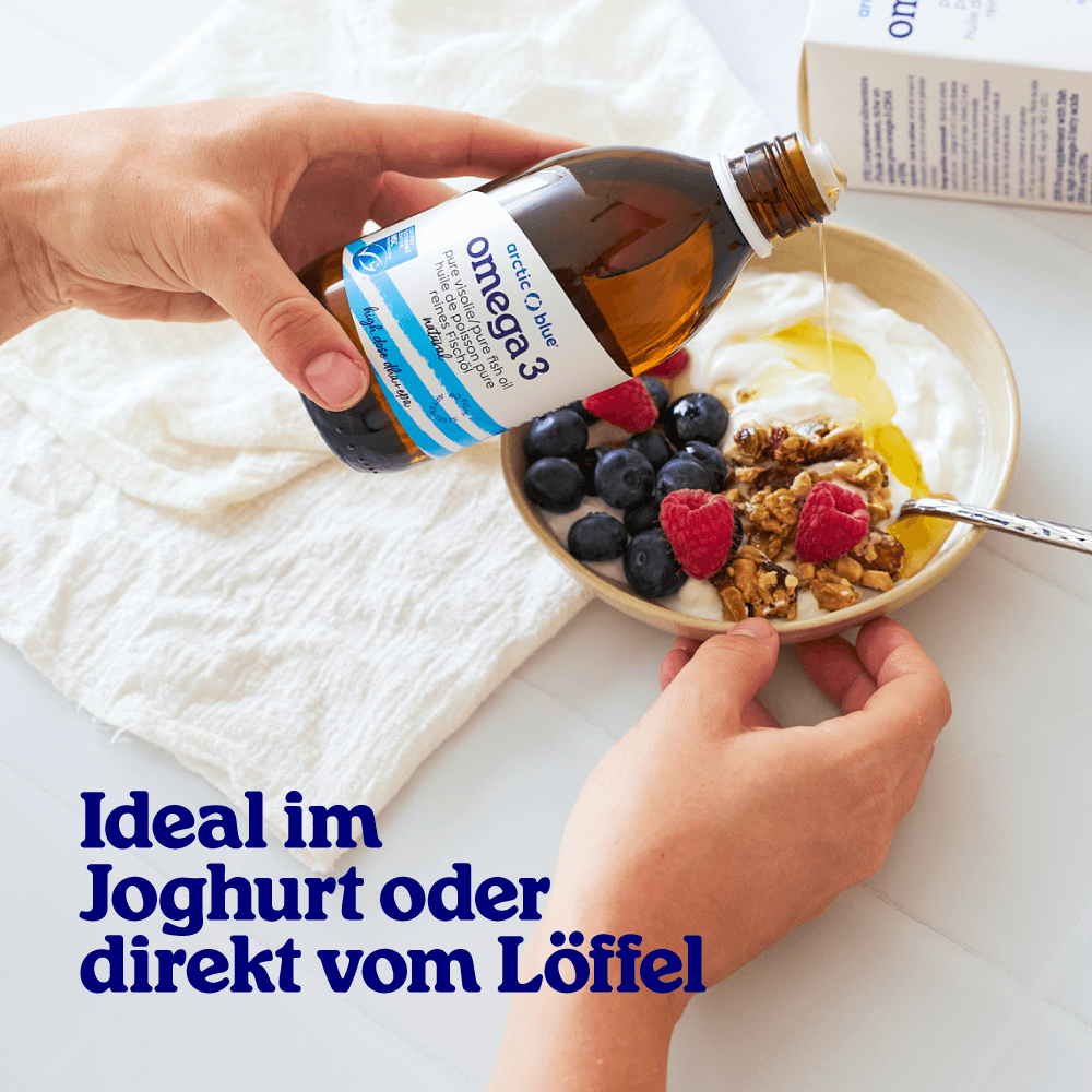 Arctic Blue Full Spectrum Omega 3 Fischöl mit Vitamin D · 150ml – Bild 6