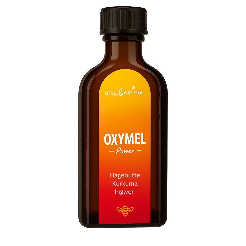 Little Bee Fresh Oxymel Power mit Kurkuma, Ingwer & Hagebutte · 150 ml – Bild 6