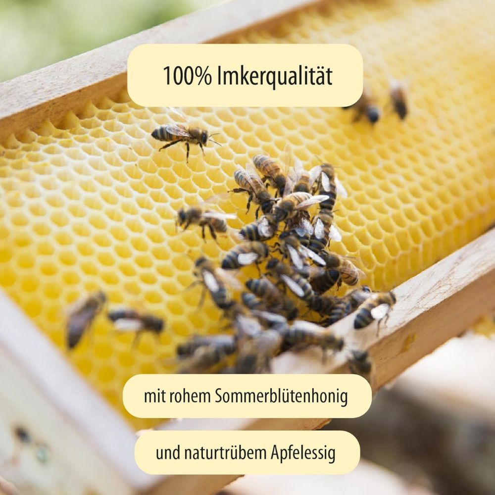 Little Bee Fresh Oxymel Power mit Kurkuma, Ingwer & Hagebutte · 150 ml – Bild 5