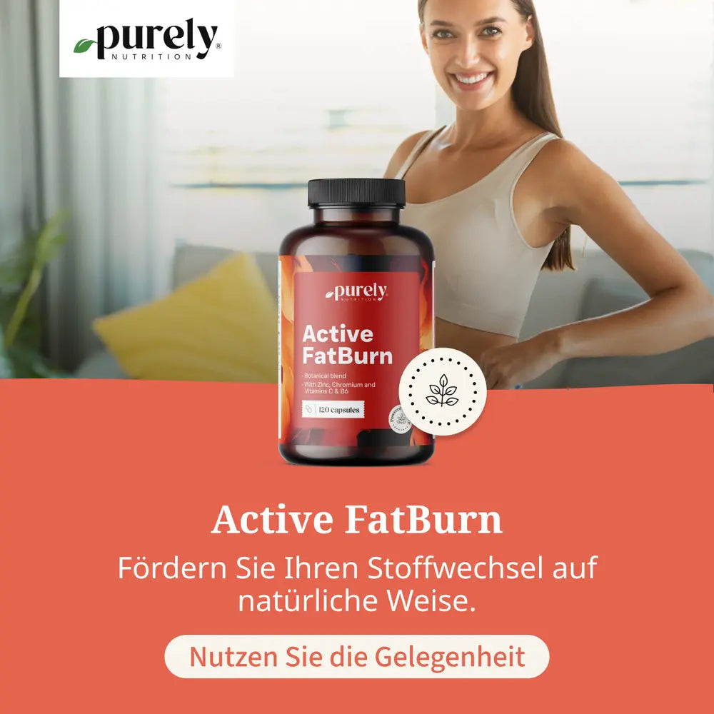 Purely Active FatBurn für Gewichtskontrolle · 120 Kapseln – Bild 4