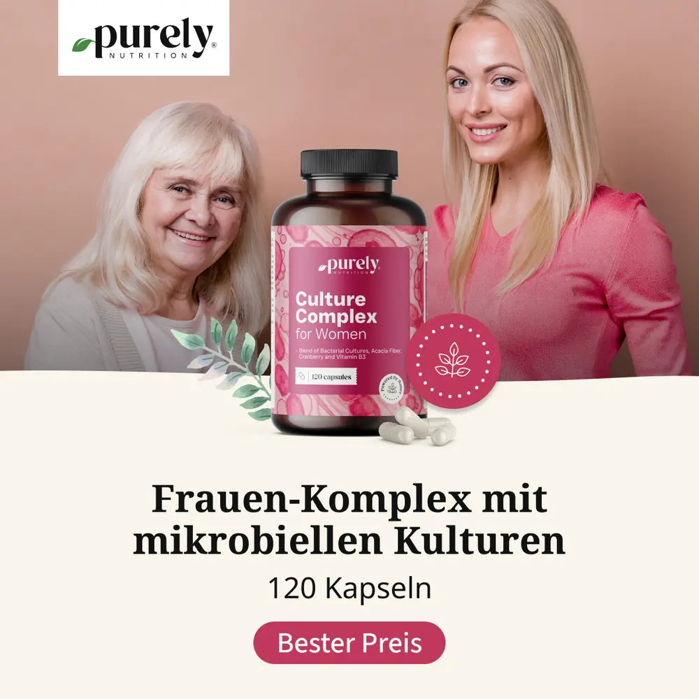 Purely Frauen-Komplex mit mikrobiellen Kulturen · 120 Kapseln – Bild 4