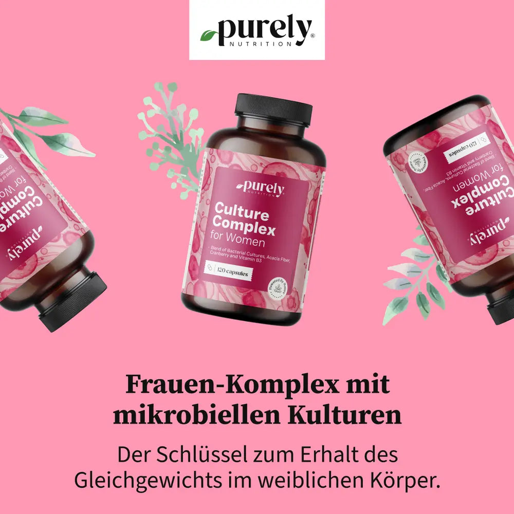 Purely Frauen-Komplex mit mikrobiellen Kulturen · 120 Kapseln – Bild 5