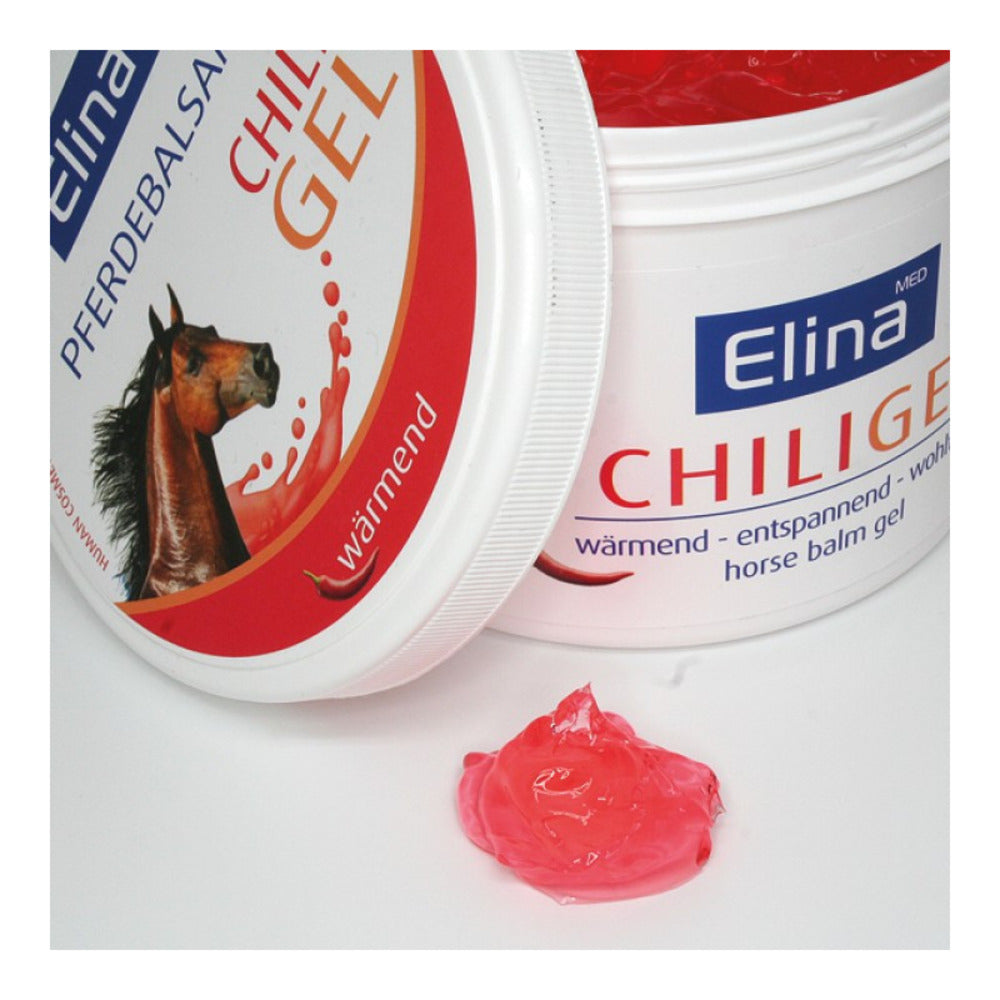 Elina Med Pferdebalsam Chili-Gel · Wärmende Pflege für Muskeln & Gelenke · 150ml – Bild 3