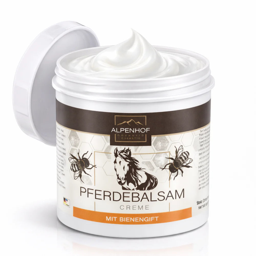 Alpenhof Pferdebalsam mit Bienengift für Muskeln, Gelenke & Rücken · 250ml – Bild 3