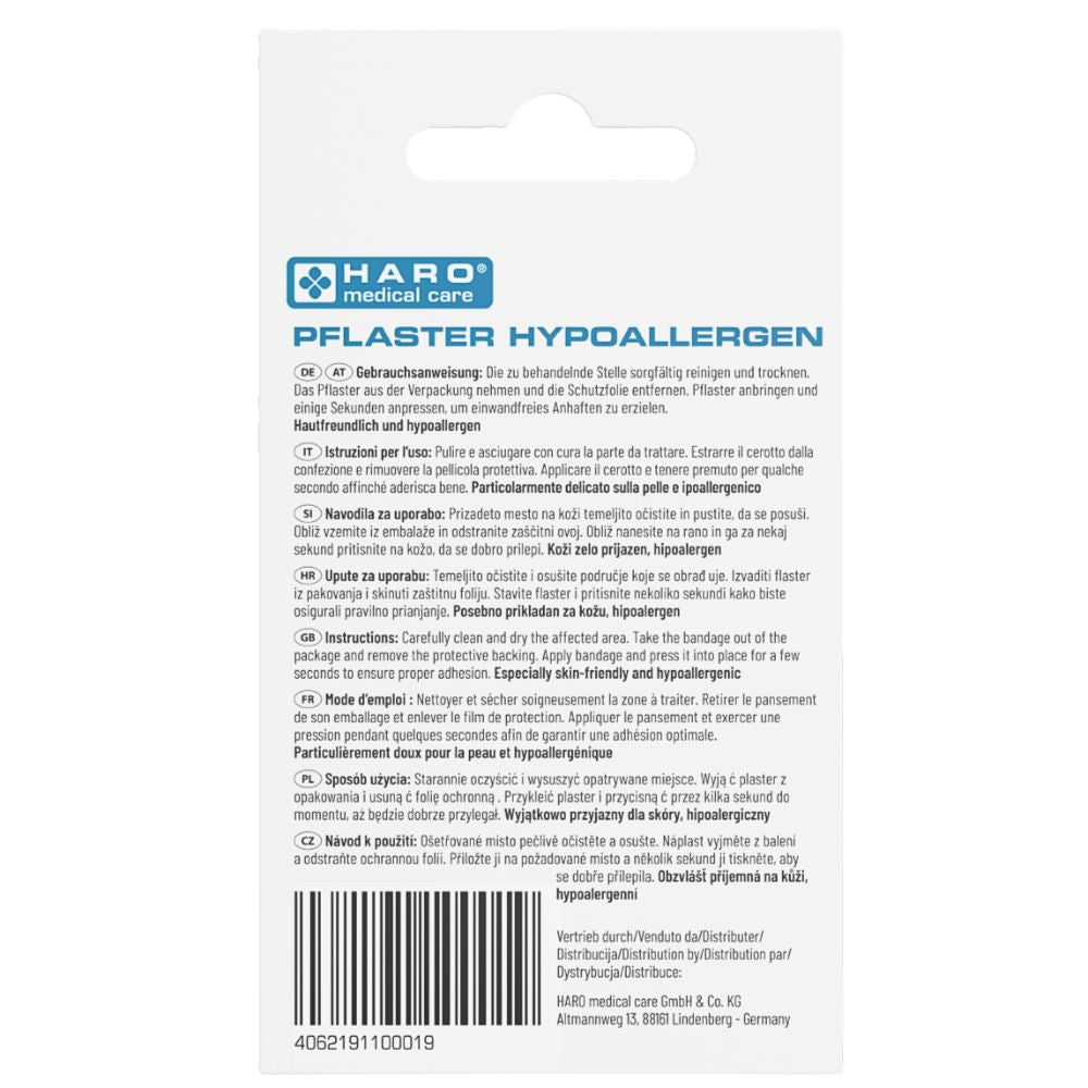 Haro Pflaster hypoallergen · Wundpflaster zum Zuschneiden · 6cm x 0,5m – Bild 5