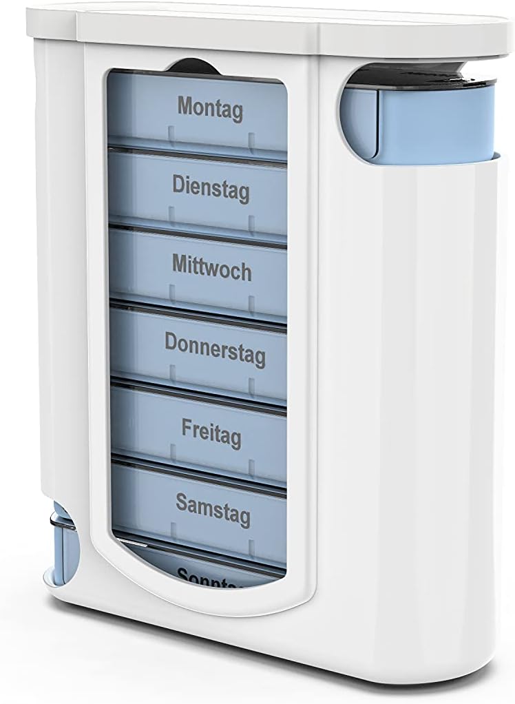 Haro Pillenbox · Weiß · einfacher Wochendosiere – Bild 4
