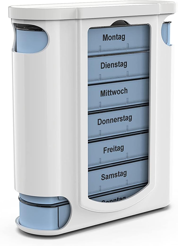 Haro Pillenbox · Weiß · einfacher Wochendosiere – Bild 5